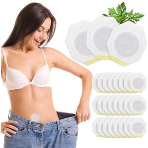 Ownicee 30 Pezzi Patch Dimagranti, Cerotti Brucia Grassi per Pancia e Vita, Perdita di Peso Rapida, Anti-Cellulite, Soppressione dell'Appetito, Dimagrimento Naturale e Delicato per Uomo e Donna