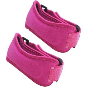 NJCXOLA 2 Pezzi Tutore Ginocchio,Ginocchiera Rotuliana ginocchio, Ginocchiera Ortopedica Regolabile,Tutore Ginocchio Cinturino Ortopedico,Supporto Antidolorifico,Adatto a Corsa, Tennis, Basket,Rosa