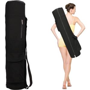 WOKICOR Borsa da yoga da donna, Multifunzione Borsa per Tappetino, 69 x 16 x 16 cm Tappeto Palestra Borsa con Tracolla Regolabile, Facile da Pulire Porta Tappetino Yoga per yoga, fitness e movimento