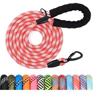 Wodondog Guinzaglio per Cani, 1.2M 1.5M 2M 3M 5M 10M 20M 30M Lungo Nylon Guinzaglio Cani Resistente Leggero con Comoda Impugnatura, Riflettente Lunghina Cane, Adatto per Cuccioli, Piccoli, Medi e Grandi
