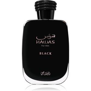 Rasasi Hawas Black Eau de Parfum Uomo 100 ml - Fragranza Piccante e Agrumata, Lunga Durata