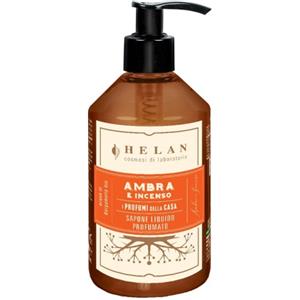 HELAN Sapone Liquido Ambra Incenso 300 ml - Formula Leggera con Ingredienti Vegetali