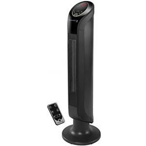 Rowenta Intense Comfort Hot Termoventilatore ceramico, Termoventilatore personale, Tecnologia Smart, 3 modalità di potenza, Modalità eco, Termoventilatore silenzioso, nero, 90° SO9420F0