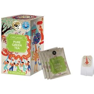 Ministry Of Tea Tè Verde Puro Biologico - 20 Filtri, Leggera Caffeina e Confezione Sicura