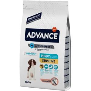 Advance Sensitive Puppy Crocchette con Salmone e Riso per Cuccioli - 3Kg