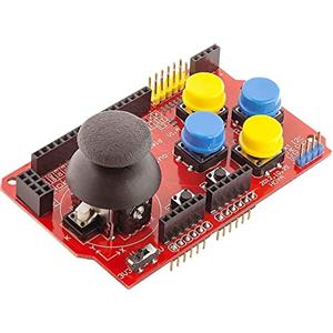 AZDelivery PS2 Joystick KY-023 Tastiera Gamepad Shield compatibile con Arduino, Mega2560, Leonardo, incluso un E-Book!