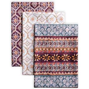 Maison d' Hermine Fair Isle - Canovaccio da cucina, in 100% cotone, multiuso, morbido e assorbente, salvietta, strofinaccio da bar, per Natale e giorno del Ringraziamento (50cm x 70cm)