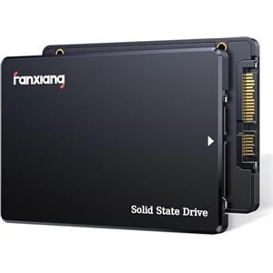 fanxiang 480GB SSD SATA III 6Gb/s, SSD 2,5" 540MB/s di Lettura, Hard Disk SSD Interno, 3D NAND SLC Cache Unità a Stato Solido Interne per Laptop,Desktop,PC(S101Q)