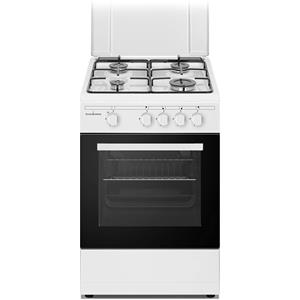 SCHAUB LORENZ Cucina a Gas 50x50 cm Bianco con 4 Fuochi e Forno a Gas SS450GW