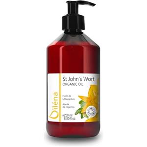 Oïléna Olio di Iperico Biologico - Certificato al 100%, Olio Puro di Iperico per Pelle, Capelli e Massaggi - Favorisce la Circolazione · 250 ml