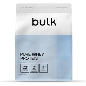 Bulk Pure Whey Proteine in Polvere | Cioccolato e Arachidi | 22g Proteine e 5g BCAA per dose | Basso contenuto di zuccheri | Supporta la crescita e il recupero muscolare | Facile da miscelare | 5kg