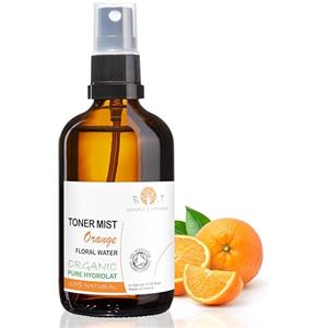 B.O.T cosmetic & wellness Tonico Viso Capelli Acqua Floreale Arancio Idrolato Astringente 100% Naturale e Biologico Struccante Pelle grassa Acne 500 ml Spray Rinfrescante Profumo Delicato Corpo Deodorante Ambienti