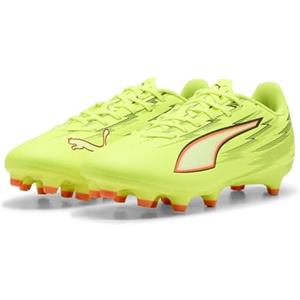 PUMA Ultra 6 Play FG/AG Wn's Scarpe da Calcio da Donna, Giallo Alert Black-Glowing Red-Lime Squeeze, 40, Yellow Alert PUMA - Spremere con Lime, Colore: Nero, 40 EU