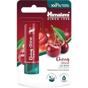 Himalaya Balsamo labbra Cherry Shine con olio di semi di ciliegia e vitamina E | Finitura lucida naturale | Nutre, idrata e protegge le labbra, 4,5 g