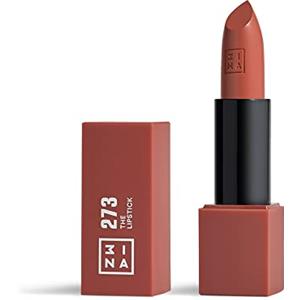 3INA MAKEUP - The Lipstick 273 - Bordeaux chiaro - Rosetto Bordeaux chiaro Rossetti Matte Cremosi con Vitamina E e Burro di Karite - Alta Pigmentazione al Profumo di Vaniglia - Vegan - Cruelty Free