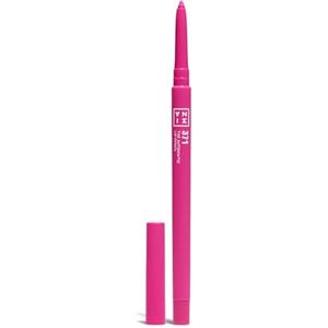 3INA MAKEUP - The Automatic Lip Pencil 371 - Rosa vivo - Matita Labbra Rosa vivo Lunga Durata Retrattile - Matita Labbra Waterproof - Lip Liner con Temperino - Vegan - Cruelty Free