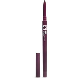 3INA MAKEUP - The 24H Automatic Eye Pencil 495 - Melanzana - Matita a Lunga durata - Impermeabile - Formula pigmentata - Texture cremosa - Pennello e temperino - Punta precisa - Vegan - Cruelty Free