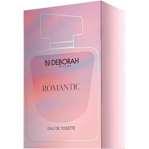 Deborah Milano - Romantic Eau de Toilette, Profumo Donna, Fragranza Delicata e Fiorita con Note Agrumate e Leggermente di Arancio e Fiori Trasparenti 100 ml