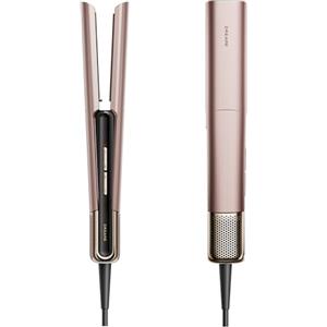 DREAME Aero Straight Pro Piastra per capelli 2 in 1, Canale a Doppio Flusso d'Aria, Styling AI, Lisciante Wet-to-Dry, Modalità Cura Radici 57°C, Tripla Protezione Capelli, Motore 110.000RPM