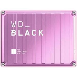 WD_BLACK P10 6TB Hard Disk Esterno Portatile, Game Drive, Compatibile con Playstation, Xbox, PC e Mac, Salva fino a 150 giochi, Un abbonamento di un mese a Discord NITRO, PINK