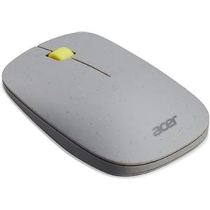 acer Vero Mouse, Mouse Wireless, Wireless a 2.4 GHz fino a 10 Metri, fino a 4.200 DPI, Mouse Ergonomico, Realizzato con il 30% di plastica riciclata post-consumo, Rotella Silenziosa, Grigio