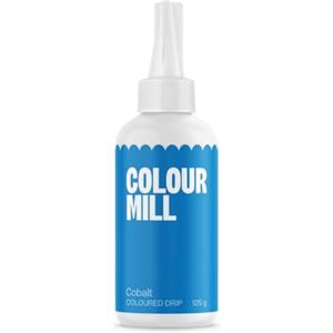 Colour Mill Choco Drip Cobalt, Drip Cake Glassa per Dolci, Colore Cioccolato per Torte, Biscotti, Macaron, Gelati, Cake Pops, Fragole, Decorazioni di Torte, Cobalto, 125 g