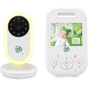 LeapFrog LF2423 Baby Monitor with Night Light Camera, 2600mAh Smart Baby Surveillance Camera with 2.8" IPS Screen, Night Vision, Temperature Monitoring, Two-Way Communication