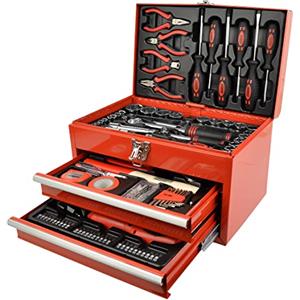 Mannesmann - M29066 - Valigetta degli attrezzi, 155 pezzi