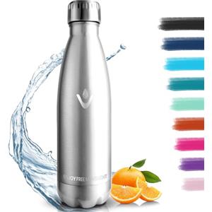 HoneyHolly Borraccia Termica, 18/8 Acciaio Inox Bottiglia Termica - 750ML - Senza BPA Borraccia Palestra, Isolato Sottovuoto, Borracce Termiche, Antigoccia, Bottiglia Acqua Termos per Scuola, Ufficio, Campeggio