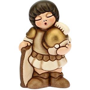 THUN - Soldato Variante Bianca - Presepe Classico - Ceramica - 5x4x8 cm