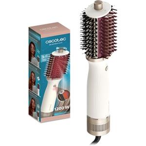 Cecotec Spazzola per Capelli Air DryBold Elite con Piastra Riscaldante. 1200W, 3 Modalità: asciuga, modella e liscia, Tecnologia Ionica, Rivestimento in Ceramica, Funzione Aria Fredda, Punta Fredda