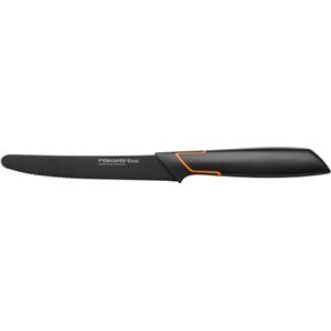 Fiskars Edge Coltello per Il Pomodoro, 13 cm, Acciaio Inossidabile, Nero, 24.5 x 6.5 x 1.6 cm, 1003092