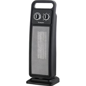 BEPER P203TER002 Termoventilatore Ceramico a Torretta, Stufetta Elettrica 2000W con Oscillazione Automatica, Termostato Regolabile, 2 potenze, Sicuro con Autospegnimento