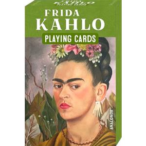 Anaconda Verlag Kartenspiel Kahlo. 54 Spielkarten mit 53 Kahlo-Motiven: für Poker, Skat, Mau-Mau und Viele Andere Kartenspiele