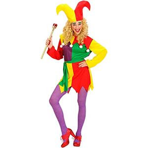 W WIDMANN MILANO Party Fashion - costume giullare, abito, giullare, clown, costumi in maschera