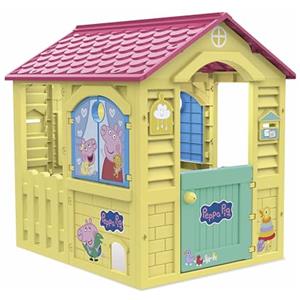 Chicos - Casetta per bambini Peppa Pig | Casetta da giardino per bambini dai 2 anni in su | Resistente e durevole | Casetta (89503)