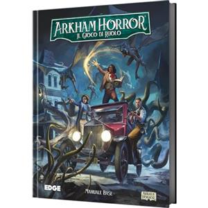 Asmodee Arkham Horror: Il Gioco di Ruolo - Manuale Base, 14+ Anni, 2-6 Giocatori, Edizione in Italiano