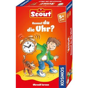 Kosmos 710545 - Scout - Kennst du die Uhr?, White