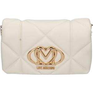 Love Moschino BORSA PU EMBOSSED AVORIO