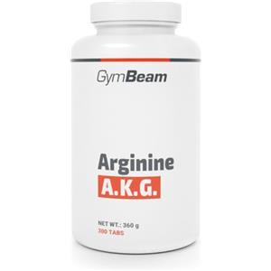 GymBeam Arginina AKG, 3000 mg L-arginina alfa-chetoglutarato, Amminoacidi Essenziali, Forma Efficace di L-Arginina, Promuove l'Approvvigionamento di Nutrienti ai Muscoli (300 tabs)