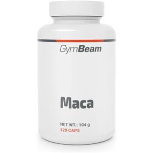 GymBeam Maca Peruviana, Estratto di Radice in pratiche Capsules, Adattogeno per l'aumento di Vitalità e Resistenza, per Prestazioni Fisiche e Mentali (120 cps)
