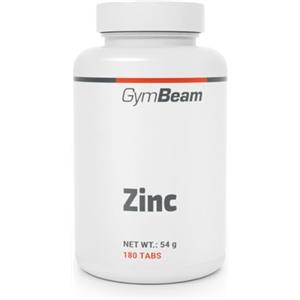 GymBeam Zinco 15 mg, Integratore Alimentare, Compresse di Zinco Puro, Supporta la Salute delle Ossa, Contribuisce al Metabolismo dei Carboidrati, Mantenimento di Pelle, Capelli e Unghie Sani (180 tab)