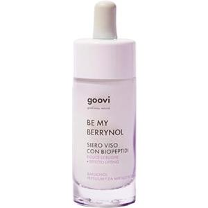 Goovi, Be My Berrynol, Siero Viso Antirughe con Biopeptidi, Acido Ialuronico e Bakuchiol, Effetto Lifting, Migliora la Compattezza e l'Aspetto della Pelle, Ingredienti di Origine Naturale, 30 ml