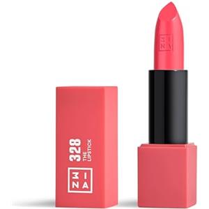3INA MAKEUP - The Lipstick 328 - Rosa Anguria Scuro - Rossetto Matte - Alta Pigmentazione - Rossetti Cremosi - Profumo di vaniglia e custodia magnetica - Lucido e Mat - Vegan - Cruelty Free