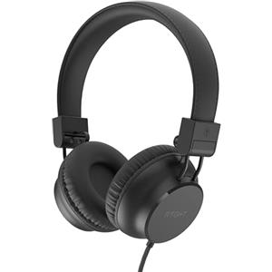 Mobility Lab RYGHT - R484307 - NIMA - Cuffie cablate - Audio stereo chiaro e profondo - Pieghevole e leggero, microfono integrato, auricolari imbottiti - Cavo da 1,2 metri - Nero