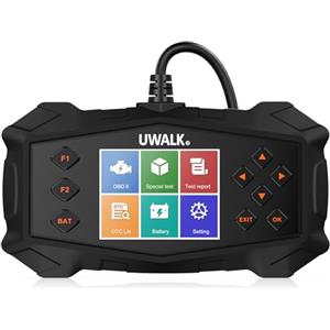 UWALK OBD2 Auto Diagnostica Italiano OBD: Scanner OBD2 EOBD Diagnosi con funzioni OBDII - Multimarca Autodiagnosi Strumento Lettore Codici Errori Motore - Professionale Diagnostico per Audi BMW Ford VW