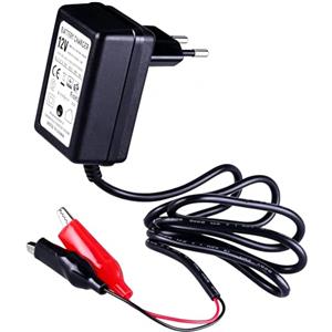 Etrogo Caricabatteria Auto 12V 1500mA Multi Protezioni Caricatore Intelligente Automatico Conversione Elevata per Batteria al Piombo Acido Auto, Moto, ATV, Camper