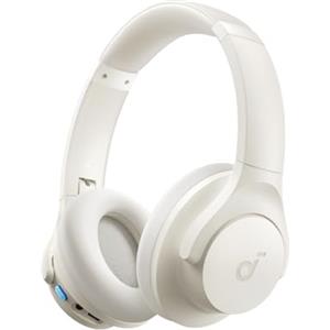 Soundcore Cuffie Bluetooth Over-Ear Wireless Q11i di Anker, Bassi Profondi, 60 Ore di Autonomia, Audio Hi-Res, Cuscinetti Rimovibili, Connessione Multipoint.