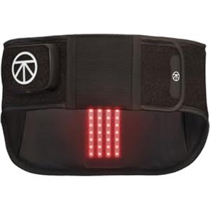 TheraGun ThermBack LED di Therabody - fascia lombare 4 in 1 con terapie con calore, infrarossi lontani, vibrazione e luce LED per un rapido sollievo dalla tensione nella zona lombare.