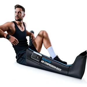 RENPHO Massaggiatore Gambe Senza Fili con Sensore di Pressione Intelligente, Pressoterapia per Rilassamento Muscolare, Massaggio ai Piedi, Polpacci e Cosce, Regalo Uomo & Regalo Donna,1 pezzo